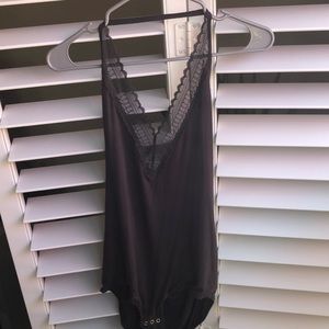 American Eagle halter lace bodysuit